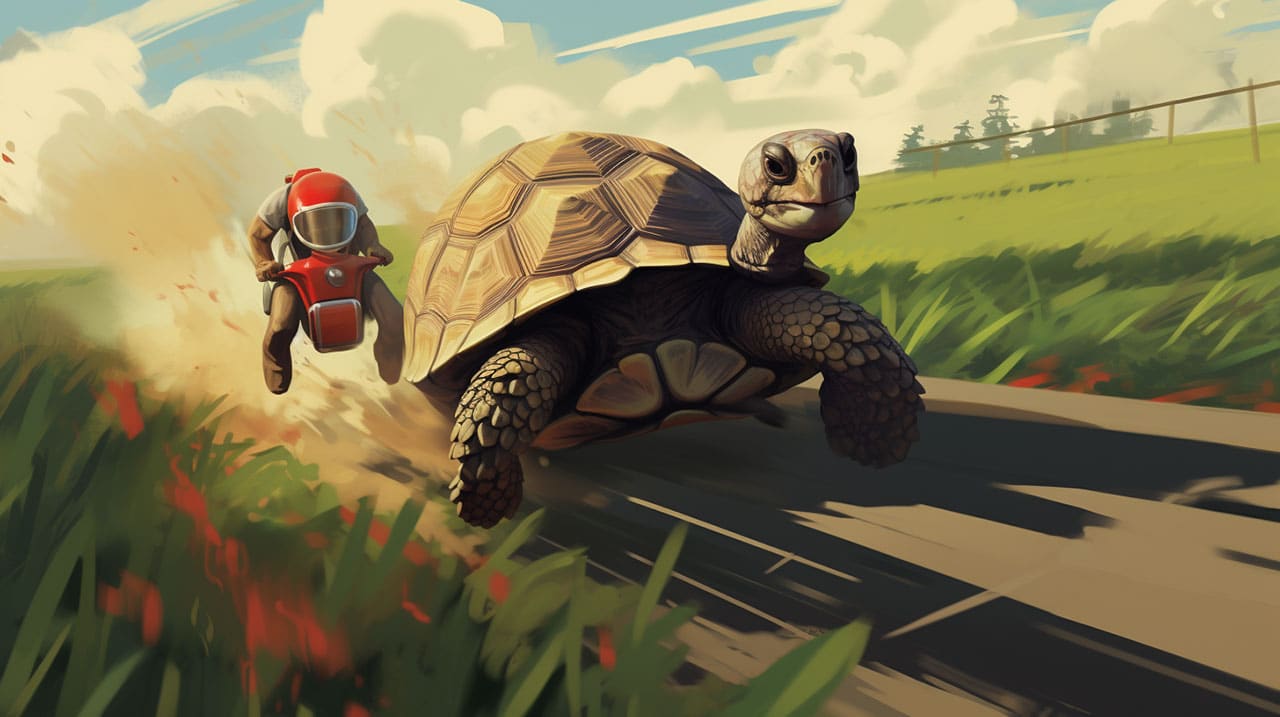 tortoise hare rematch race